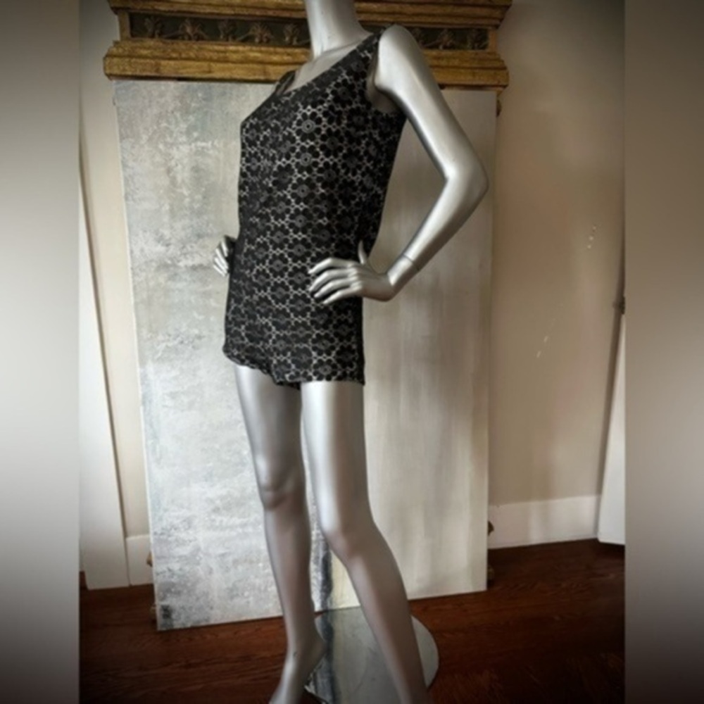 Vintage 70’s Black Romper, M